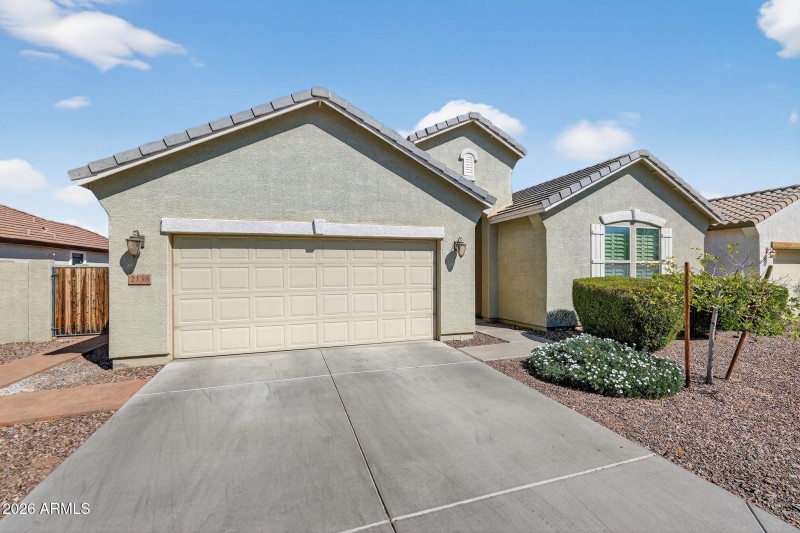 Front view of the beautiful home