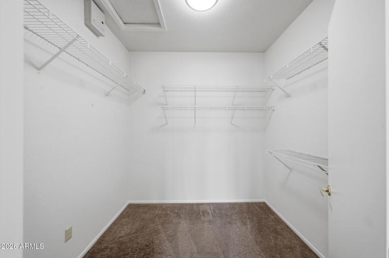 Primary Walk-in Closet