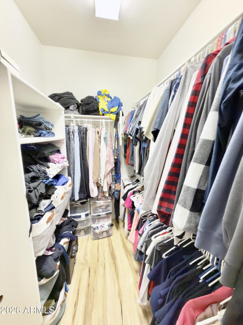 Master Bedroom Walk-in Closet