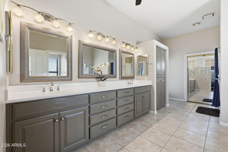 Primary Bathroom, - Countertop