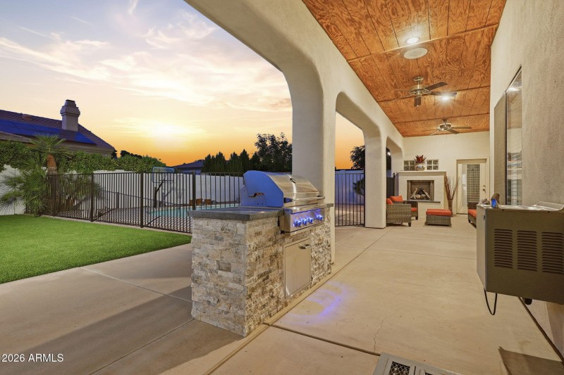 Extended Covered Patio