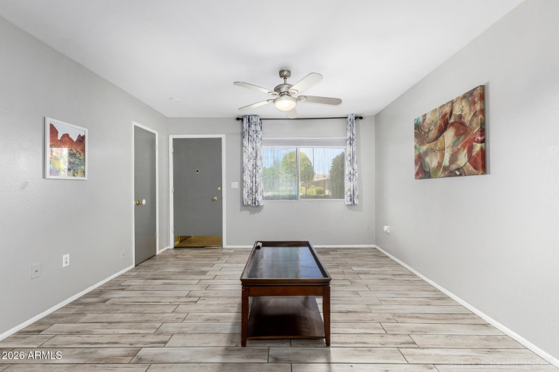 Irwin 111th living room front door