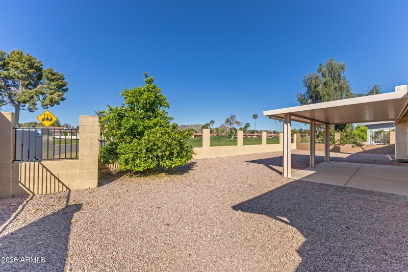 great location on golf course