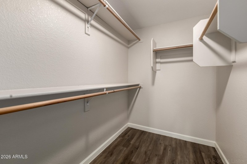 Bedroom 1 walk in closet