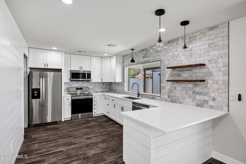 FULLY updated kitchen