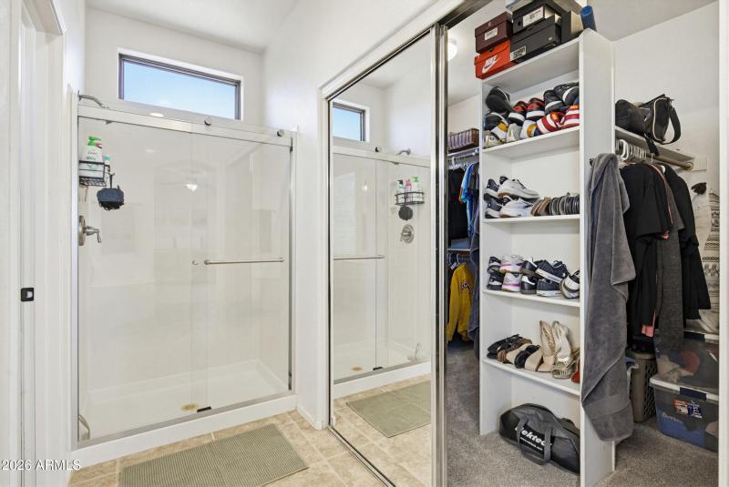 Primary bath/closet