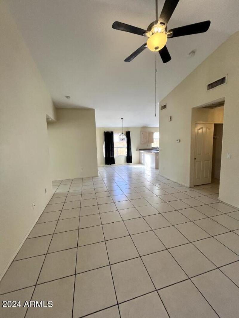 living slash kitchen area