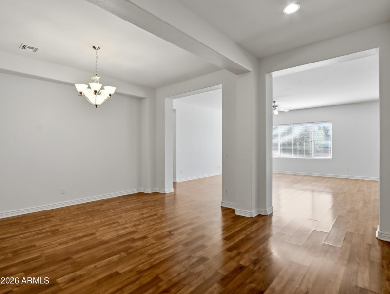 Dining Area and Front Hall