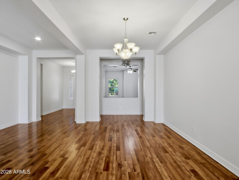 Front Hall and Dining Area