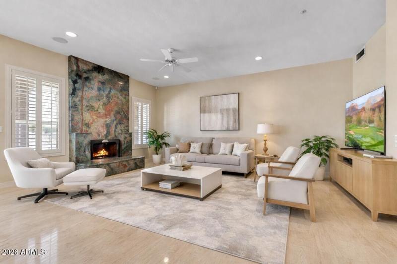 Family Room Stylized