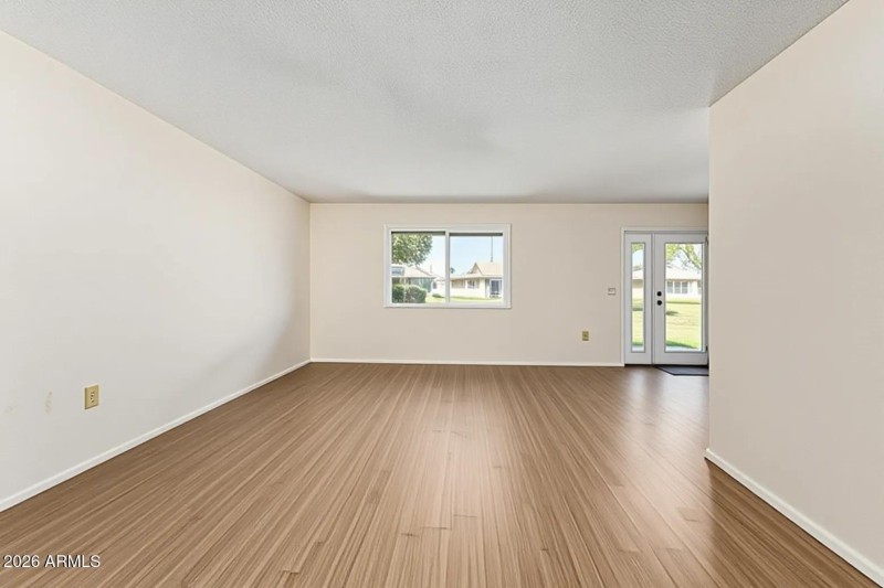 Living Room Virtually Staged Empty 1