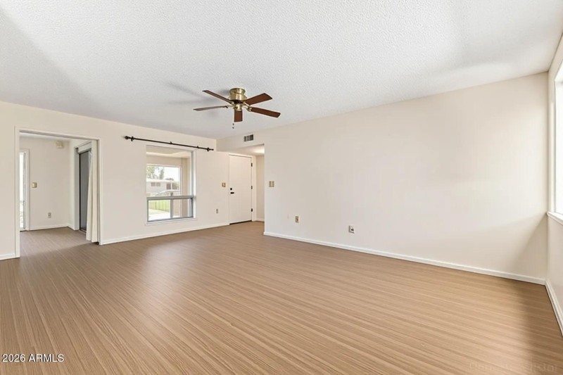 Living Room Virtually Staged Empty 2