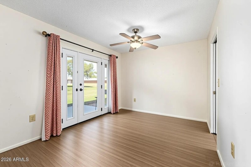 Kitchen nook Virtually Staged Empty