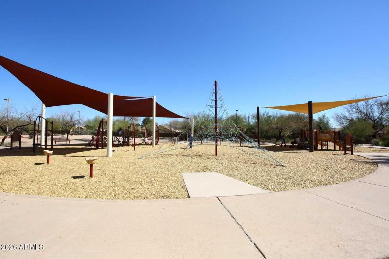 Well maintained playground