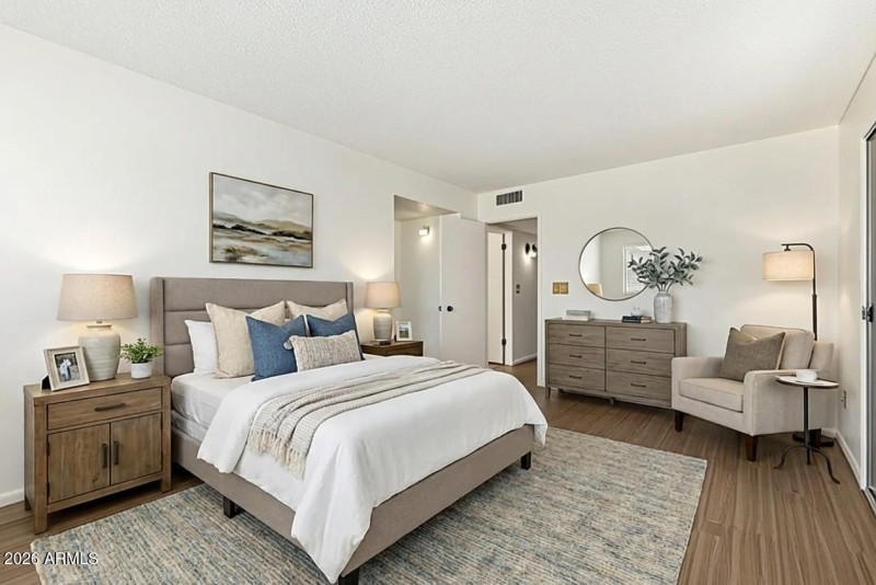 Primary Bedroom Staged 2