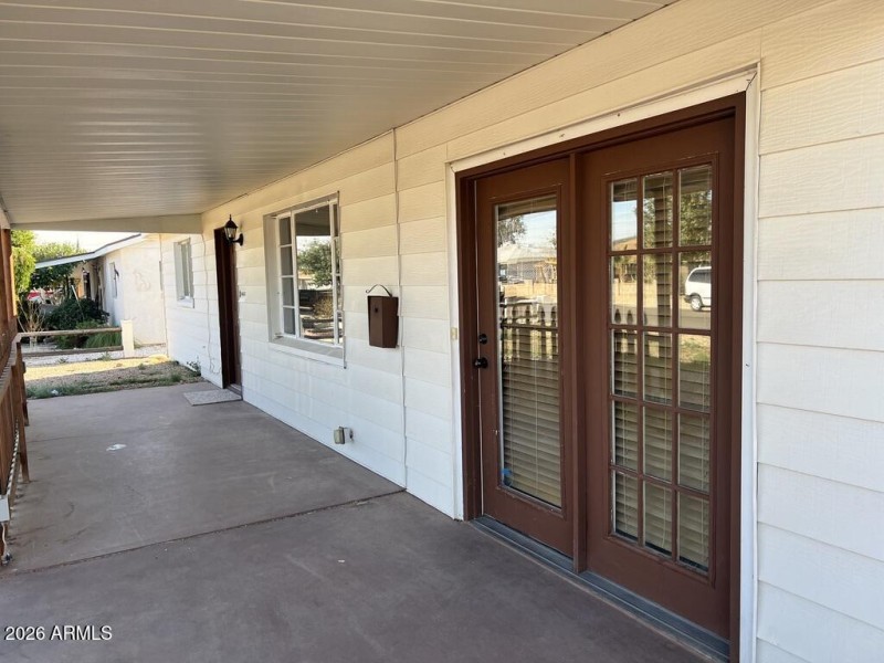Full Length Front Covered Porch