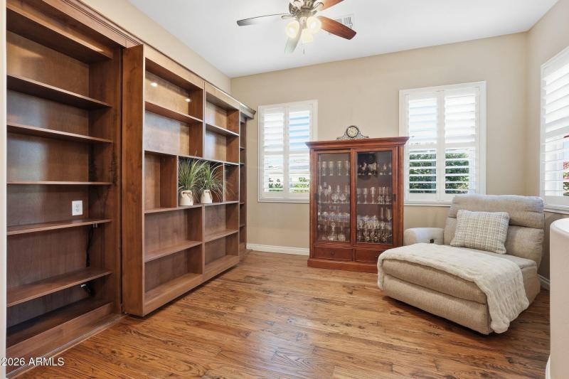 Den w/ built in Murphy Bed