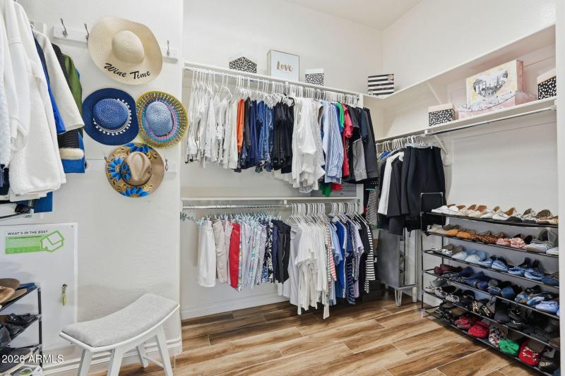 Primary Walk In Closet