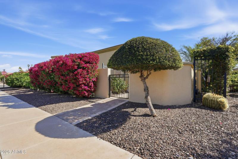 Side Entrance to Backyard