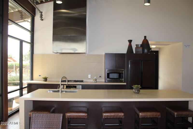 Clubhouse kitchen