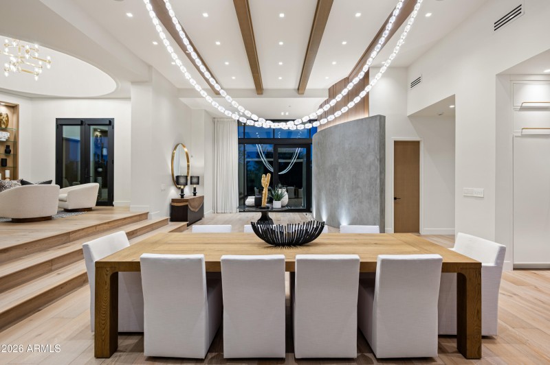 Front Entry and Dining Area