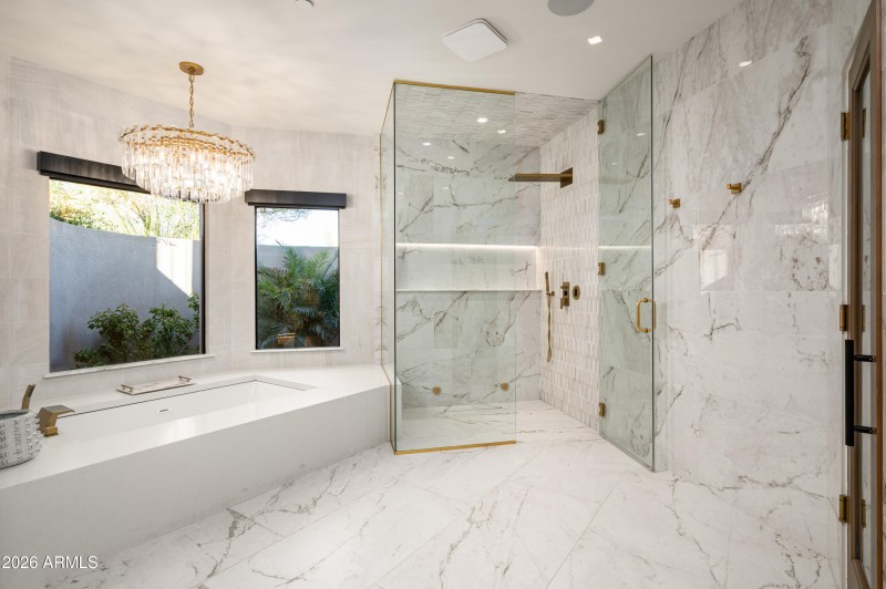 Primary Bathroom w/ Steam Shower & Sauna