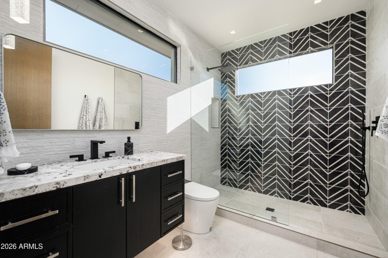 Upstairs Media Room Full Bathroom