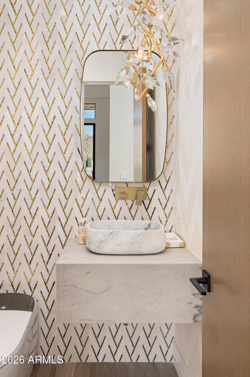 Powder Guest Bathroom