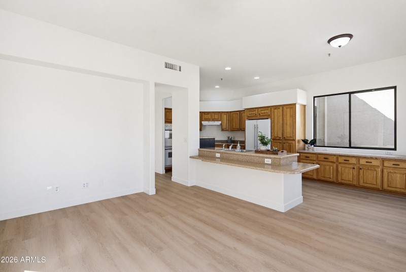 Kitchen & Living Room