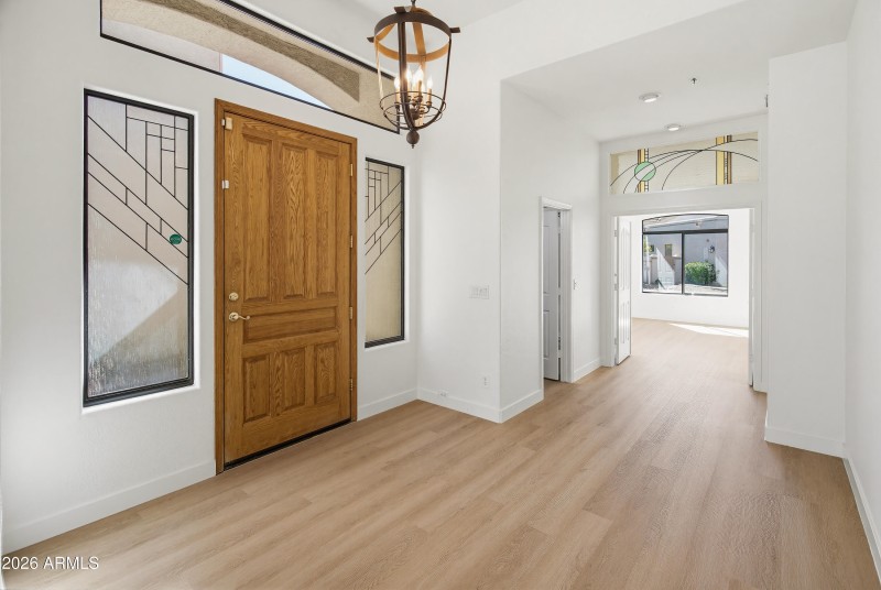 Front Entry to 2nd bedroom