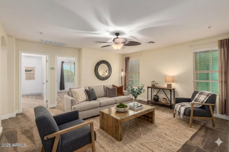 Upstairs Loft Virtually Staged