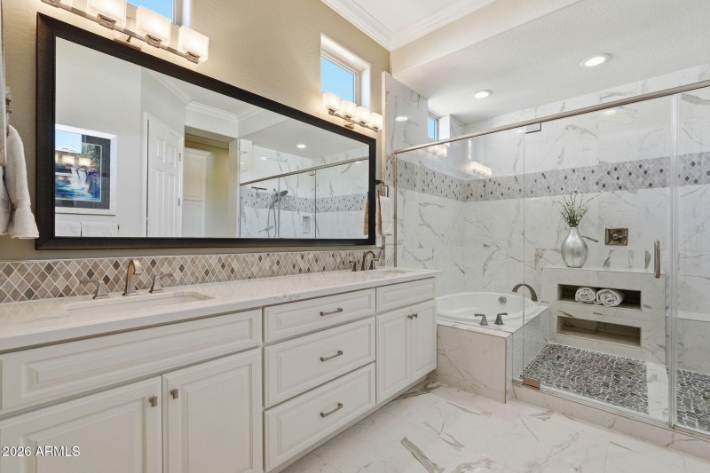 Primary Spa Style Bathroom