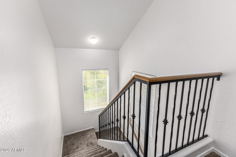 Upgraded Stair Railing