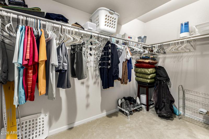 Large W/I Closet in Primary