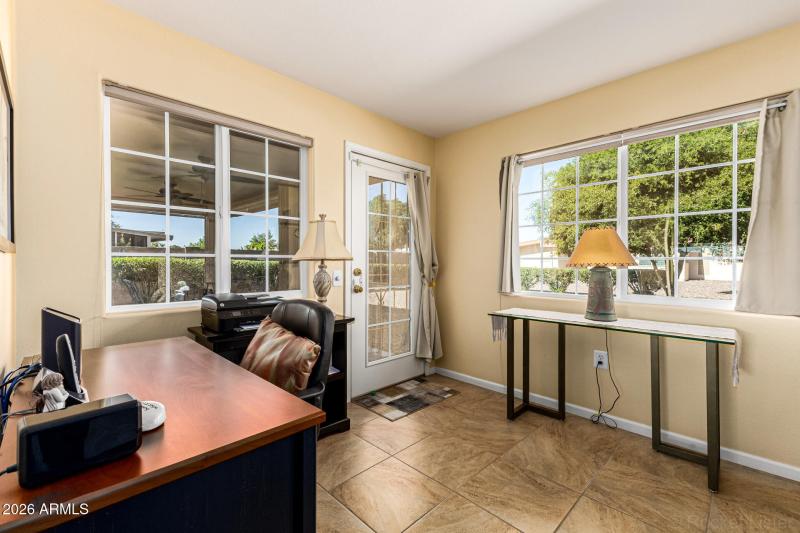 French door access to covered Patio