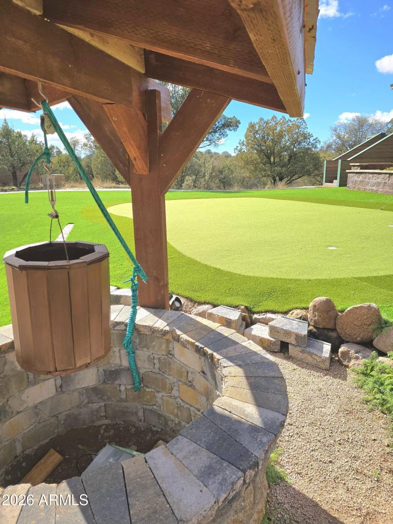 Wishing Well & Putting Green