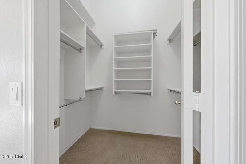 Primary Walk-In Closet