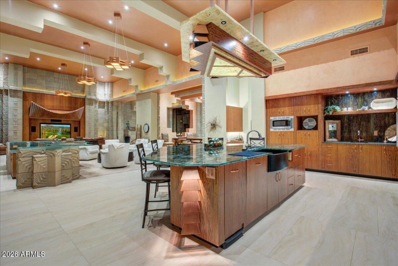 16-Kitchen To Living Room