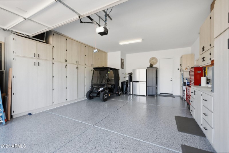 custom cabinets in garage