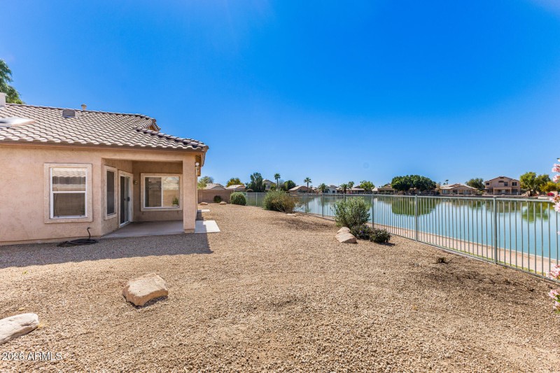 Fishable lake with trails