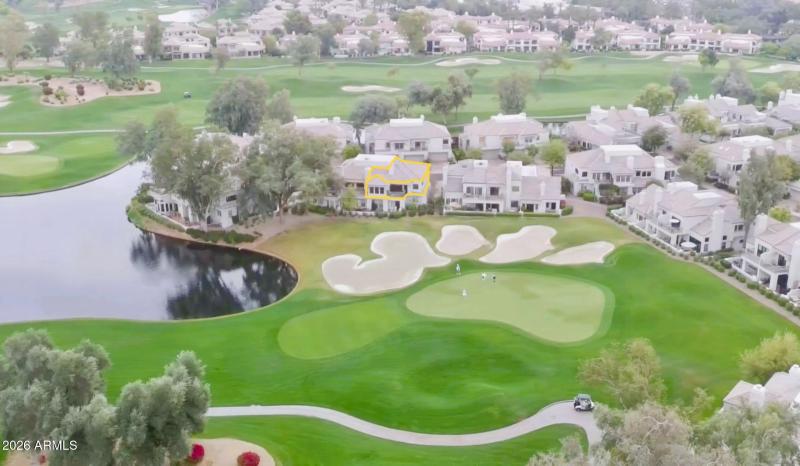 Yellow Outline of Unit