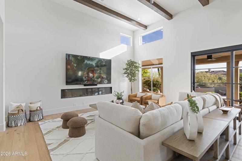 Famly Room & Fire Place