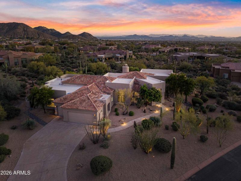 Twilight looking southwest