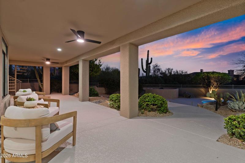 Outdoor Patio - Twilight