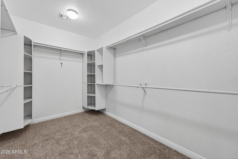 Master Walk in Closet