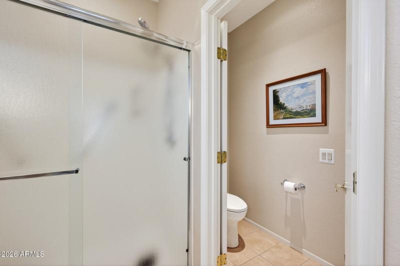 Owner's Shower & Toilet Room