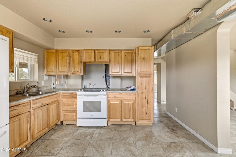 Kitchen twd Laundry Closet