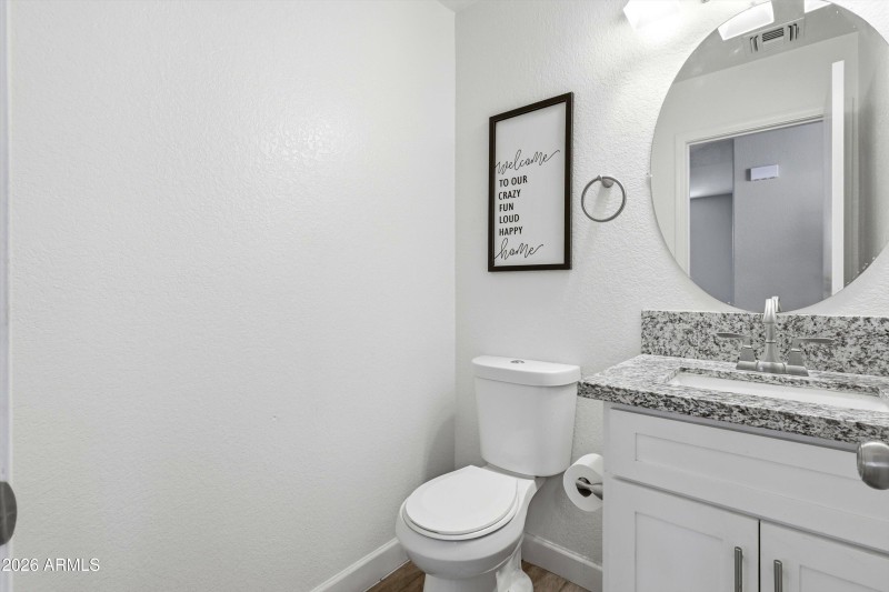 Powder Room Downstairs