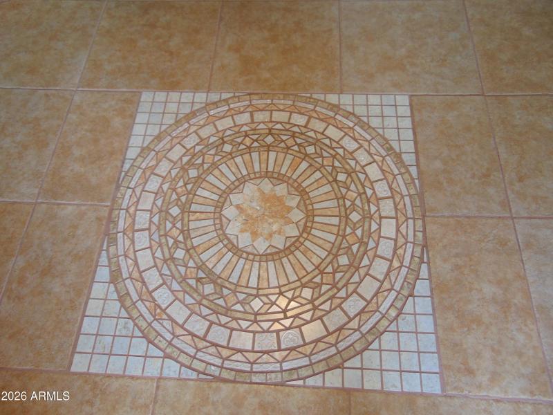 Entry Mosaic Tile Decor