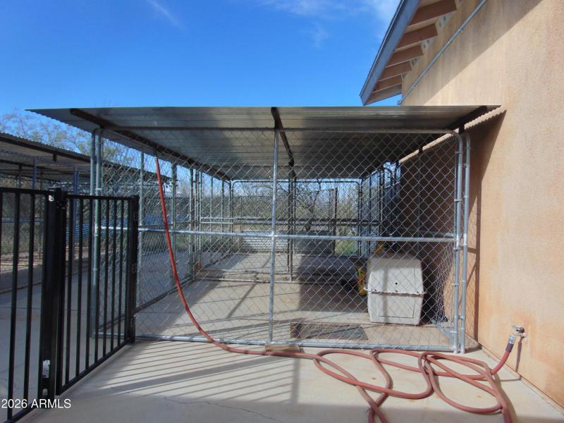 Kennels off back of Garage